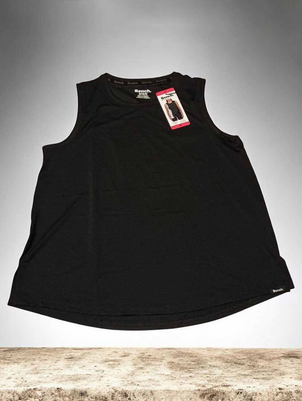 Bench Urbanwear Women's Black Sleeveless Tank Top Size Medium NWT